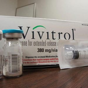 Vivitrol Box with vile and needle