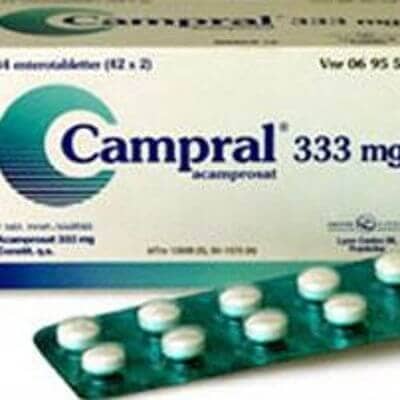 Campral Box and Actual Pills